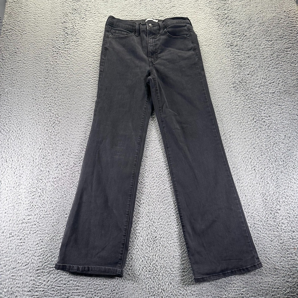 Jessica Simpson Jeans Womens 4 Black Cotton Denim Bootcut Casual Outdoor Stretch